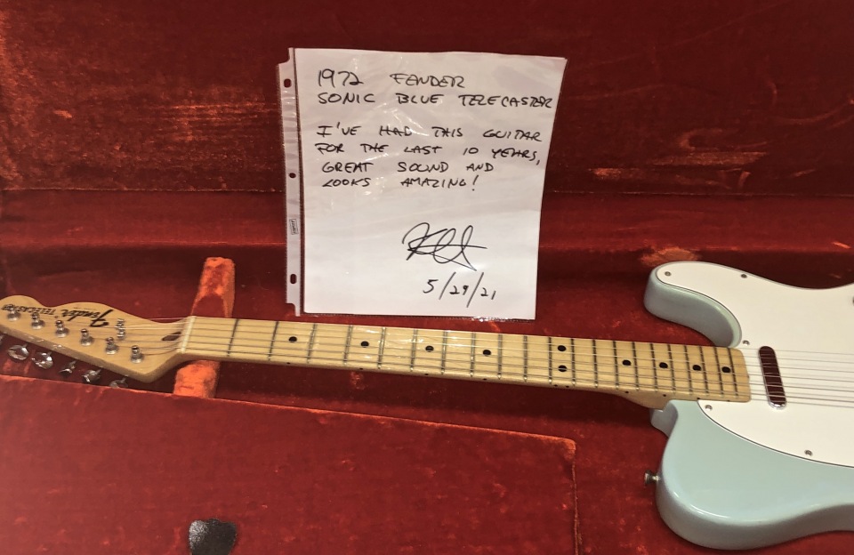 1972 Fender Telecaster Sonic Blue