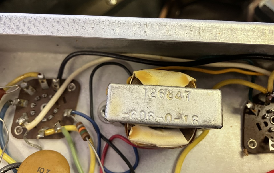 1970 Fender Musicmaster Bass Amp