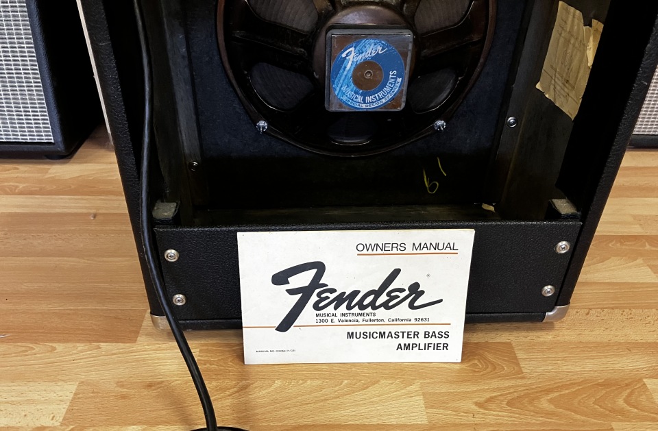 1970 Fender Musicmaster Bass Amp